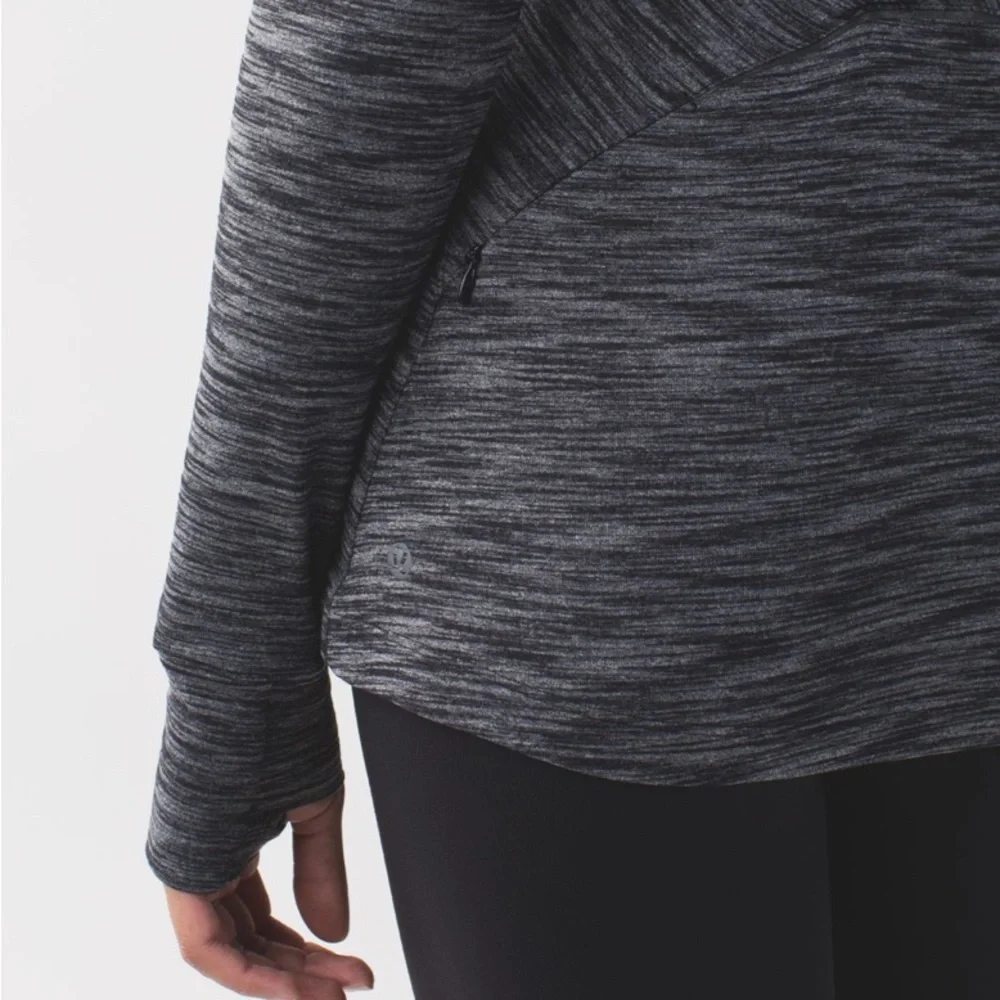 Lululemon‎ Sz 4 &Go Take Off Long Sleeve Athletic Workout Women’s Yoga Shirt Top